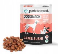 Treserki przysmaki smaczki dla psa sushi jagnięcina 500 g Pet Secret