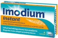 Imodium instant lek przeciwbiegunkowy liofilizat doustny 2 mg x 6 tabletek