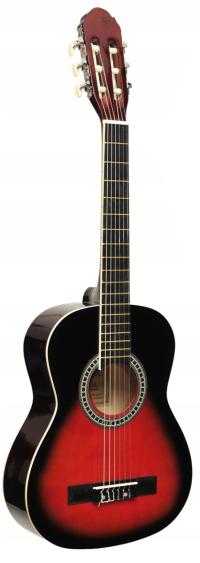 Prima CG-01 gitara klasyczna 4/4 podpalana HEARD BURST