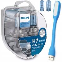 Philips Лампа H7 WhiteVision Ultra 4200K W5W