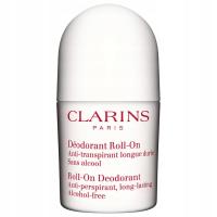 Clarins дезодорант в шарике 50 мл антиперспирант roll on