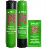 Matrix Zestaw Nawilżający Food For Soft: szampon do włosów, odżywka, 300ml