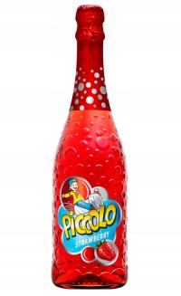 Piccolo клубничный безалкогольный игристый напиток 750 мл