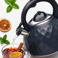 Чайник со свистком традиционный индукционный газ из нержавеющей стали большой 3л