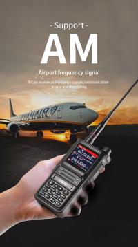 Radtel RT-470X Air Band Ham Walkie-Talkies AM RX