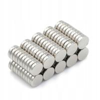 Неодимовый цилиндрический Магнит 4x1 мм, мощный круглый диск, охотник - 100 шт.