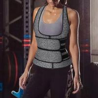 Trenażer talii potu dla kobiet Regulowany pas Tummy Control Gorset Gray M