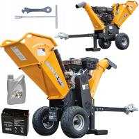 MOCNY RĘBAK ROZDRABNIACZ SPALINOWY DO GAŁĘZI DREWNA STILER 15KM HIT W24H