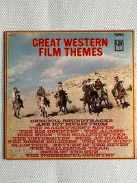 GREAT WESTERN FILM THEMES Original Soundtracks & Hit Music LP