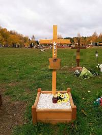 Корпус гробницы урна (временный памятник)