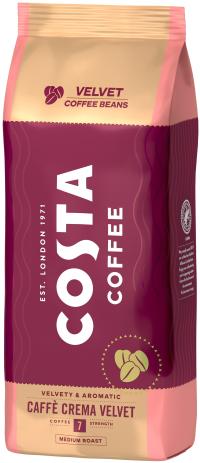 Kawa Ziarnista Arabica Caffe Crema Velvet Ziarnista 1kg Costa Coffee