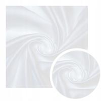 Атлас атласная ткань 0,5 материал атлас-Белый