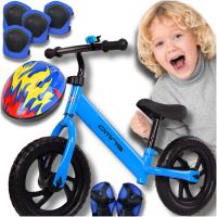 Детский балансировочный велосипедный шлем, протекторы, велосипедный звонок