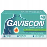 Гавискон со вкусом мяты-48 таблеток