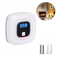 Czujnik czadu i dymu detektor tlenku węgla,Detektor Gazu Ziemnego Czujka