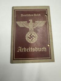 Arbeitsbuch Deutches Reich, pomoc domowa 1942