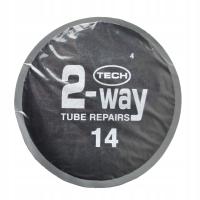 Łatka okrągła do dętek 100 mm Tech 14