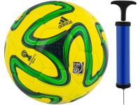 Футбол ADIDAS BRAZUCA SALA 65 FIFA QUALITY R. 4 для ног насос!