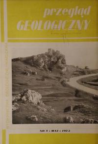 Przegląd geologiczny Miesięcznik Nr.5/1972 SPK