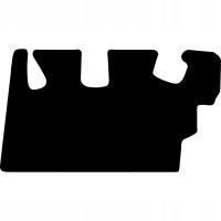 GRANIT Mata podłogowawelurowa