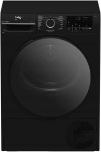 2× Suszarka Beko BM3T48249PBDC czarna pompa inverter 52,1 cm 8 kg SLIM
