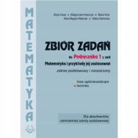 Matematyka i przykłady zastosowań 1 zbiór zadań - ZPiR - Cewe - stan NOWA