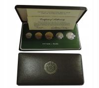 5x MONETA ETUI - KOLEKCJONERSKA - ETIOPIA - UNC -OY9831