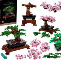 LEGO Drzewko Bonsai Kreatywne Klocki dla Dorosłych Dekoracja Domu Prezent