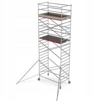 Rusztowanie aluminiowe rusztowania jezdne przejezdne na kółkach Altrex