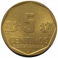 44699. Peru - 5 centymów - 2002r.