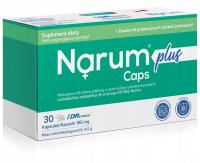 Narum PLUS Probiotyk 150mg 30kaps Narine Lactobacillus Perystaltyka Jelit