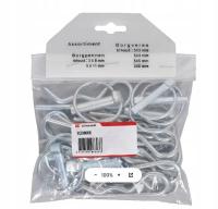 SE1000KR Zestaw zawleczek składanych i typu R, mały Kramp 26szt.