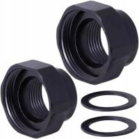 ŚRUBUNEK PÓŁŚRUBUNEK DO POMPY OBIEGOWEJ 2x5/4 STALOWE SOLIDNY KOMPLET 2 SZT