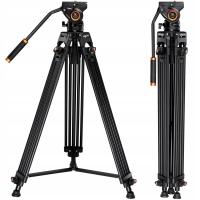 Tripod K&F Concept KF09.121 184 cm czarny