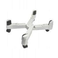 Stojak na Komputer Obudowę - Wentylacja, Oszczędność Miejsca, Łatwy w Użyciu - Szary