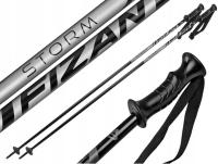 2шт лыжные палки Fizan Storm grey 120 см черный / серый