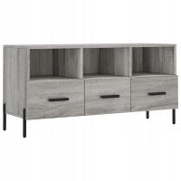 Szafka pod TV Solidna 102x36x50 cm, szary dąb sonoma