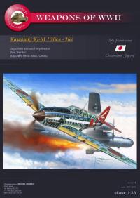 1:33 Samolot Kawasaki Ki-61 I Hien-Hei Model Hobby 8