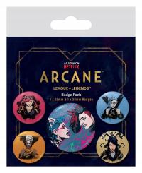 Заколки для одежды Arcane набор из 5 булавок для бойфренда фирменный подарок