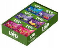 Zestaw Herbatek Owocowych Loyd Mix Smaków 100T + 20T gratis