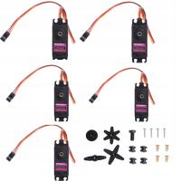 Serwo Serwomechanizm 180° z przekładnią metalową do modeli RC, robotów