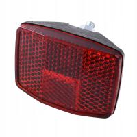 Odblask uniwersalny czerwony V1 55x45mm