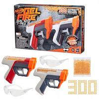 Nerf Pro Gelfire Dual Wield Pack, 300 Hydrated Gelfire Rounds