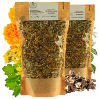 ZIOŁA OCZYSZCZONA WĄTROBA STŁUSZCZENIE METABOLIZM OCZYSZCZANIE 180g