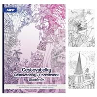 KOLOROWANKA ANTYSTRESOWA A4 PODRÓŻNIKI 32 STRONY MFP 5301242