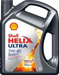 Моторное масло Shell Helix Ultra 4 l 5W-40