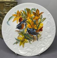 Декоративная тарелка Rosenthal Birds-BRADEX-URSULA BAND-сертификат