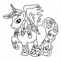 Kolorowanka Kolorowe Jednorożce 30 kartek super zabawy 3719