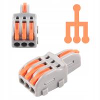 SZYBKOZŁĄCZKA ELEKTRYCZNA KABLOWA ZŁĄCZKA PRZELOTOWA ROZGAŁĘŹNIK 1 - 3 TORY