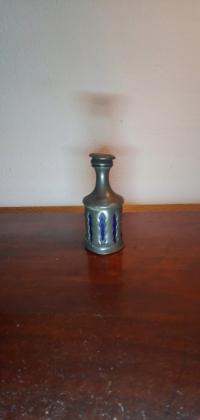 Zabytkowa japońska solniczka kobalt (FT35)